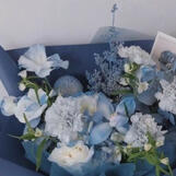 blue bouquet