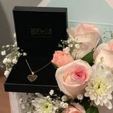 flower &amp; necklace